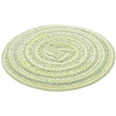 Abaodam Miniature Doll House Round Rug Vintage Style Mini Carpet for Dollhouse Ornaments House Accessories Decorative Floor Mat Soft and Portable