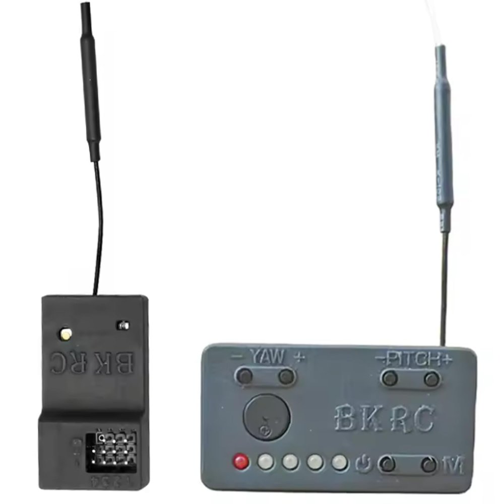 FPV Wireless Head Tracker Module Transmitter Receiver High-Precision Sensor for RC Car Aircraft First Perspective Control(V1.2 kit with Shell)
