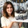 0-9 Acrylic Number Cake Toppers - 10-Piece Set of Black Mirror Number DIY Cake Decorations - Suitable for birthday parties, anniversaries, and other events. view 2
