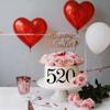 0-9 Acrylic Number Cake Toppers - 10-Piece Set of Black Mirror Number DIY Cake Decorations - Suitable for birthday parties, anniversaries, and other events. view 3