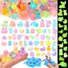 100PCS Mystery Bag Mini Resin Animals Luminous for Crafts Decor Mini Resin Ocean Animals Miniature Ornaments for Micro Landscape Garden Aquarium Dollhouse Party Favors Surprise Gifts for Kids view 1