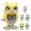 Abaodam 6pcs Wind-up Owl for Clockwork Animal Playthings with Safe Plastic Construction Cartoon Models to Enhance Tactile Skills and Educational Fun for Boys Random Color view 1
