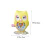 Abaodam 6pcs Wind-up Owl for Clockwork Animal Playthings with Safe Plastic Construction Cartoon Models to Enhance Tactile Skills and Educational Fun for Boys Random Color view 2