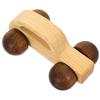 Abaodam Wooden Push Car for Smooth Hand Grip Grasp Training Maple with Black Walnut Wheels Safe and Lightweight Preschool Plaything for Boys view 1