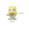 Abaodam 6pcs Wind-up Owl for Clockwork Jumping Playthings Safe Smooth Edges Fun Party Random Color view 2
