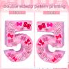 Pink Bow 5th Birthday Decorations, 15.75inch Bow Number 5 Piata with Blindfold Stick and Confetti for Pink Bow Birthday Party Supplies (5) view 4