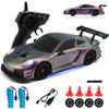Aka Supaku RC Drift Car, 1:24 4WD Remote Control Cars Vehicle with LED Light,2.4GHz 20KM/H High Speed RC Cars with Two Batteries & Drifting Tires Racing Sport Toy for Adults Boys Girls Kids view 1