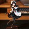 MABAIUDE Kurumi Tokisaki Figure Anime Date Figurine Statue Cat Ear Maid Kurumi Tokisaki Action Figure Model Desktop Decor Gifts 7.08'' view 3