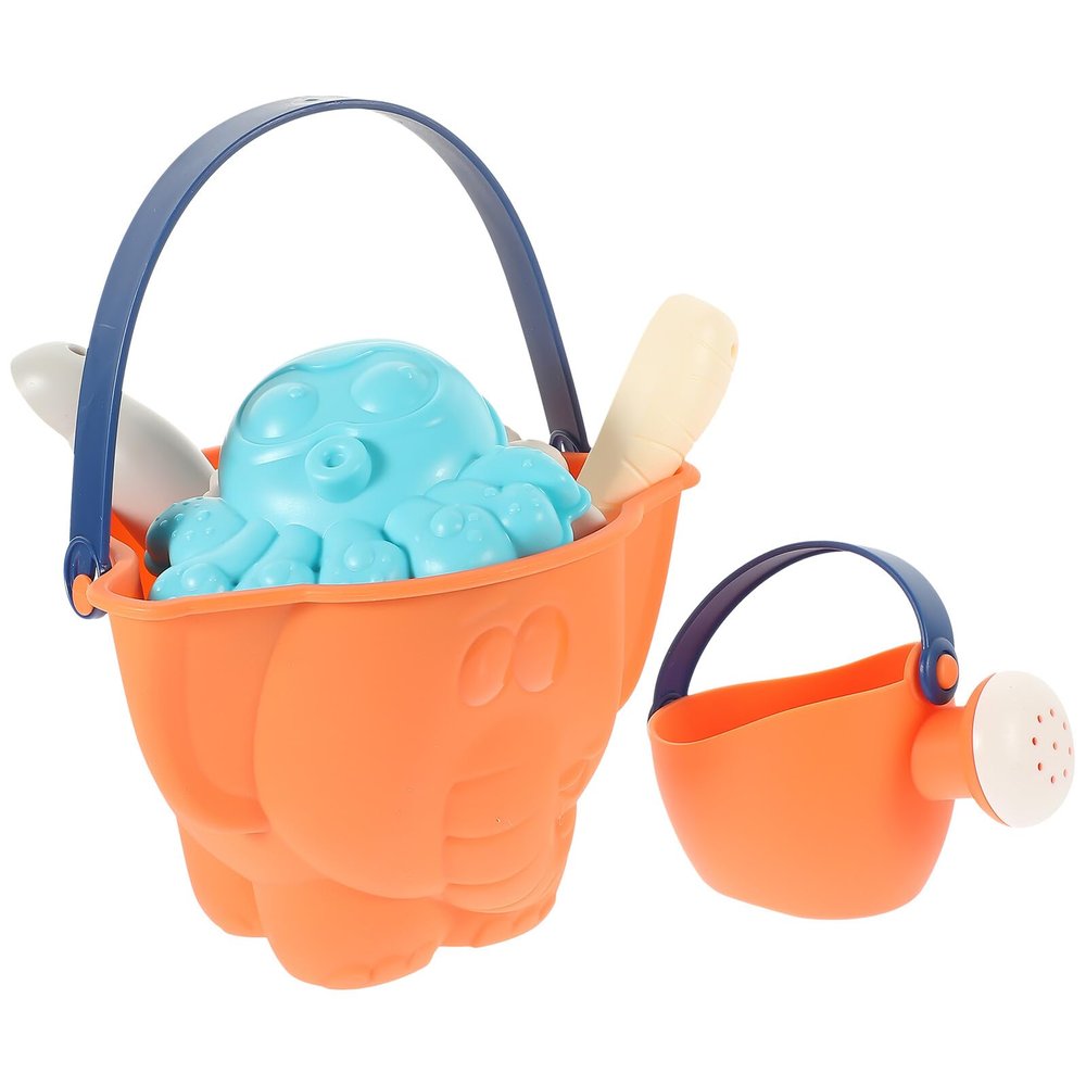Abaodam Beach Sand Dredging Bucket and Shovel Tools for Outdoor Sandcastle Play Safe Smooth for Boys and Beach Pool Garden Fun Random Color