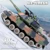 Supdex 1:18 Remote Control Tank, 2.4G Metal German Leopard II RC Tank That Shoot BBS, Army Model Toy with Smoke, Sound,Lights and Recoil, Military RC Vehicle for Adults and Kids 6+Year Old view 4