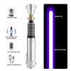 Saberforms Pixel Version Dueling Lightsaber, Motion Control Smooth Swing 27 Sound Fonts with Infinite Color Changing, Premium Metal Handle Light Saber for Adults and Kids Gift view 3