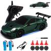 Aka Supaku RC Drift Car, 1:24 4WD Remote Control Cars Vehicle with LED Light,2.4GHz 20KM/H High Speed RC Cars with Two Batteries & Drifting Tires Racing Sport Toy for Adults Boys Girls Kids view 1