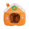 Beaupretty Christmas Gingerbread House Headgear Lightweight Comfortable Holiday Party Hat for Adults Reusable Xmas Celebration Accessory with Bright Cartoon Design view 1