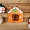 Beaupretty Christmas Gingerbread House Headgear Lightweight Comfortable Holiday Party Hat for Adults Reusable Xmas Celebration Accessory with Bright Cartoon Design view 4