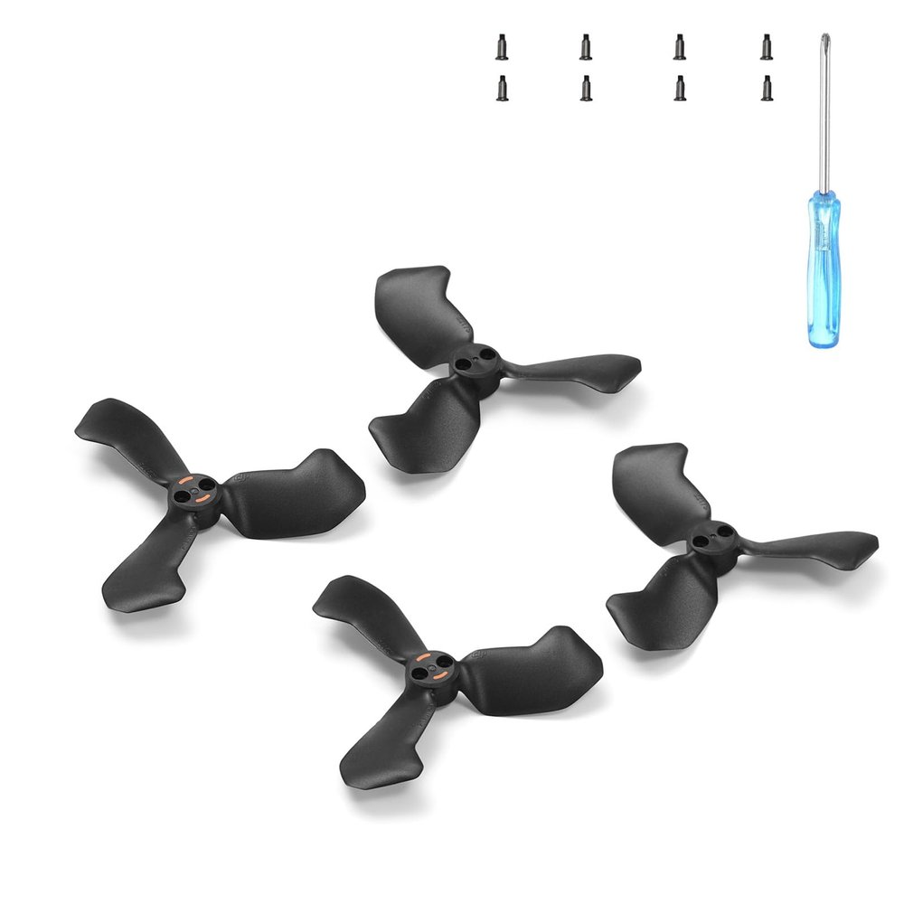 4Pcs Propellers for DJI NEO 2, Drone Replacement Plastic Propeller Blades, Lightweight and Durable Material, Low-Noise Design, Flexible Drone Accessories