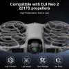 4Pcs Propellers for DJI NEO 2, Drone Replacement Plastic Propeller Blades, Lightweight and Durable Material, Low-Noise Design, Flexible Drone Accessories view 2