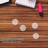Abaodam 30pcs Clear Plastic Action Figure Stand Bases for Articulated Figures Non-scratch Round Model Support Pedestal for Display Holder Compatible with Various Brands and Styles view 4