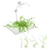 Abaodam Adjustable Action Figure Display Stand with Electric Effect Base Stable Doll Support for Collectibles Portable Model Holder for Anime Figures and Decorative view 1