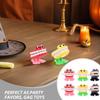 GALPADA 6pcs Wind-up Chattering Teeth with Eyes and Feet Halloween Party Favor for Boys and Portable Novelty Gifts for Birthday and Holiday Fun view 3