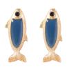 4.8 * 2cm Vintage Alloy Bohemian Earrings For Women,orange,4.8 * 2cm view 3
