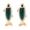 4.8 * 2cm Vintage Alloy Bohemian Earrings For Women,orange,4.8 * 2cm view 4