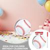 BESPORTBLE Baseball Pinata with Stick and Eye Mask Sport-themed Birthday Party Decorations for Hanging Baseball Party Supplies with Confetti for Boys Sports Birthday and Bridal Shower Games view 3