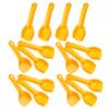 BESPORTBLE 16pcs Mini Plastic Sand Shovels for Little Shovel for Outdoor Beach Digging and Planting Lightweight Scoops for Play in Orange 16pcs view 1