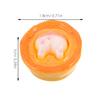 Toddmomy 10PCS Miniature Egg Tart Dollhouse Food Models Realistic Mini Dessert Props for Dollhouse Party Pretend Play Kitchen Accessories Cooking Game Supplies view 2
