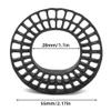 VERBANA 1.0 Inch Silicone Rubber Foam Insert for 1/18 1/24 RC Crawler Tires - Upgrade for SCX24 FCX24 AX24(Black) view 4