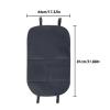 BAWPMAQY Car Seat Kick Mat Protectors for Subaru Impreza WRX 2007-2025, Universal Leather Seat Back Anti-Kick Pad, Waterproof Anti-Scratch Resistant for Most SUVs Minivans, C/Brown view 4