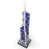 Architecture Bank of China Tower City Skyline Landmark Buildings, 1:8000 Modular House Building Set, 1700 Pieces Street View Bricks for Adults, Modular Buildings Authored by SPBrix view 4