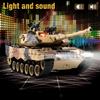 Supdex 1:18 Remote Control Tank That Shoot, 2.4G German Leopard II RC Tank Model Toys, Army Toy with Smoke, Lights, Sound and Recoil,Military RC Vehicle for Adults and Kids 6+Year Old view 3