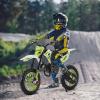 50cc Dirt Bike, Dirt Bike for Kids, Mini Motorcycle, Mini Bike, New Model Quality Improvement, Max Load 330lbs, Up to 25mph, Gifts for Boys (03-Green Plus) view 4