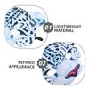 Abaodam 3pcs Leopard Half Face EVA Animal Masks Lightweight Breathable Masquerade for Halloween Carnival Party Decoration Accessories view 3