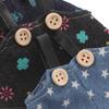 BESTonZON 3pcs Doll Overalls for Plush Bears Soft Cotton Striped and Denim Pants DIY Accessories Kawaii Stuffed Animal Clothes for Dress-up and Skill Development view 3