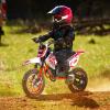 50cc Dirt Bike, Dirt Bike for Kids, Mini Motorcycle, Mini Bike, New Model Quality Improvement, Max Load 330lbs, Up to 25mph, Gifts for Boys (06-red pro) view 3