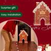 Christmas Party Golf Set Gingerbreads Styles Resin Sturdy Game for Office Home Festivities Gingerbreads Golf view 2
