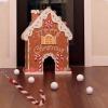 Christmas Party Golf Set Gingerbreads Styles Resin Sturdy Game for Office Home Festivities Gingerbreads Golf view 3