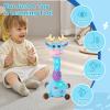 JISON21 Dancing Talking Giraffe Baby Toy, Adjustable Volume Interactive Mimicking Toy Singing Recording Repeating What You Say Giraffe Toy, Musical Birthday Gift for Grandkids Infants Toddlers(Blue) view 2