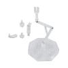 Anime Figure Display Stand Home Decor Flexible Model Stand for RG Hg Model for Shelf Show Activity, Clear view 1
