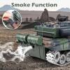 Supdex 1:18 RC Tank That Shoot BBS, 2.4G RUS T-90 Alloy Metal Remote Control Tank Model Toys, Army Toy with Smoke, Lights, Sound and Recoil,Military RC Vehicle for Adults and Kids 6+ Year Old view 3