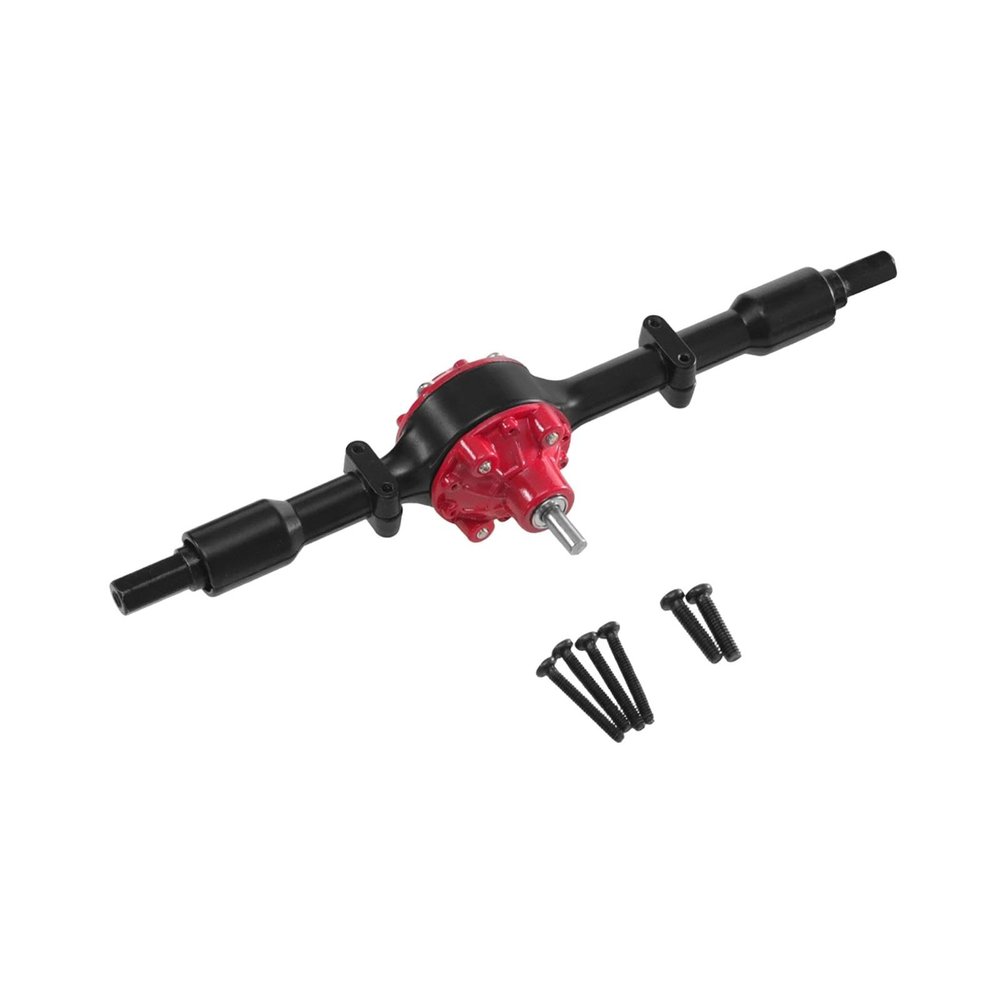 1:16 Rear Axle Assembly Upgrades Parts Replace Parts Repair Part RC Car Accessories for B14 B36 C14 Trucks DIY Accessories, Black