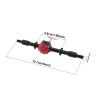 1:16 Rear Axle Assembly Upgrades Parts Replace Parts Repair Part RC Car Accessories for B14 B36 C14 Trucks DIY Accessories, Black view 2