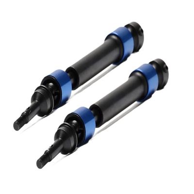 2Pc Hard Steel Swing Driveshaft Splined Axles Replace 5451X RC Car for Tra-xxas 1/10 for Sum-mit for Re-vo