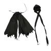 1/12 Action Figure Cape and Hat, Doll Costumes, Trendy, Fashion Unisex Figure Accessories Miniature Clothing for 6" Men Women, Yellow view 1
