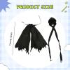 1/12 Action Figure Cape and Hat, Doll Costumes, Trendy, Fashion Unisex Figure Accessories Miniature Clothing for 6" Men Women, Yellow view 2