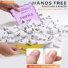 Adkoat 4PCS Mahjong Shuffler Cards for Tiles Mixing & Shuffling - Portable Mah Jongg Accessories and Gifts for Party Supplies - Waterproof Mahjongg Flipper with Rules & Funny Saying for Beginner view 2