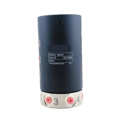 Q6PM5 High precision multi-way gas-electric slip ring Non-standard 360 rotation Hydraulic mechanical slip ring