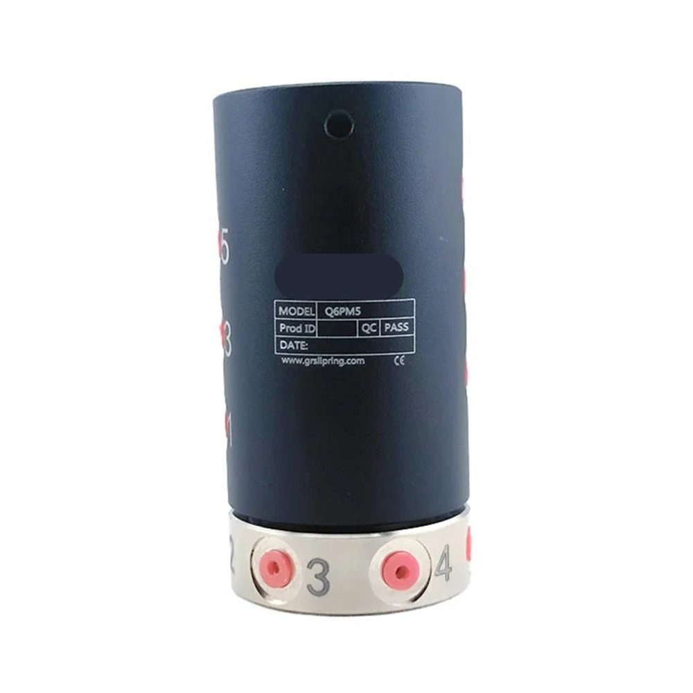 Q6PM5 High precision multi-way gas-electric slip ring Non-standard 360 rotation Hydraulic mechanical slip ring