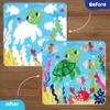 jackinthebox Foil by Number Ocean Crafts Kits for Kids, Girls Toys Ages 48 view 3